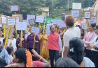लौह नगरी किरंदुल में नीट अभ्यर्थियों के समर्थन में छात्रों ने निकाली शांतिपूर्ण रैली