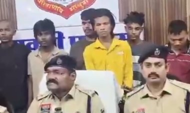 छत्तीसगढ़ के सक्ती में प्रेमिका की हत्या कराने 4 लाख की थी सुपारी : पत्नी के साथ मिलकर प्रेमी ने रची थी साजिश,9 आरोपी गिरफ्तार