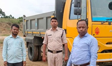 अवैध खनिज उत्खनन के खिलाफ बड़ी कार्रवाई,वाहन जब्त और लाखों रुपए का अर्थदंड