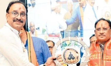 योग आयोग के अध्यक्ष का स्वागत