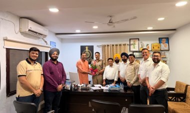 कैट ने पुलिस उपायुक्त (मध्य क्षेत्र) तारकेश्वर पटेल से की सौजन्य भेंट