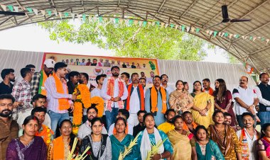 दंतेवाड़ा में 300 युवाओं ने थामा भाजपा का दामन, BJYM प्रदेश अध्यक्ष राहुल योगराज टिकरिहा बोले— युवा ही संगठन की सबसे बड़ी ताकत