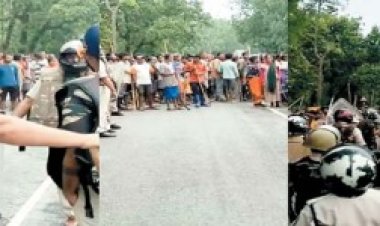 सूरजपुर में भूमि अधिग्रहण पर बवाल, डीएसपी समेत 24 से ज्यादा जवान घायल