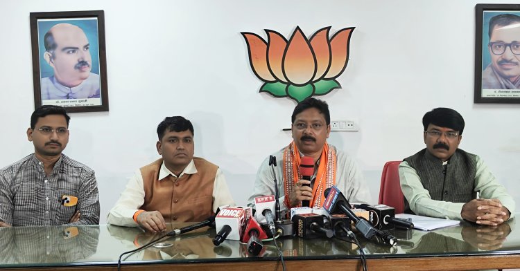 कांग्रेसी झूठे नैरेटिव सेट कर अराजकता फैलाने की कोशिश कर रहे हैं: अनुराग सिंहदेव