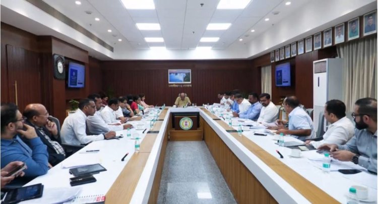 मुख्य सचिव की समीक्षा बैठक, बैकलॉग भर्ती प्रक्रिया तेज करने के निर्देश