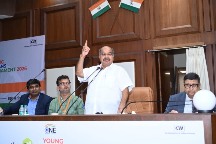 युवा संसद में दिखी लोकतंत्र की नई तस्वीर, विधायक पुरन्दर मिश्रा बोले : जागरूक युवा ही विकसित भारत की पहचान