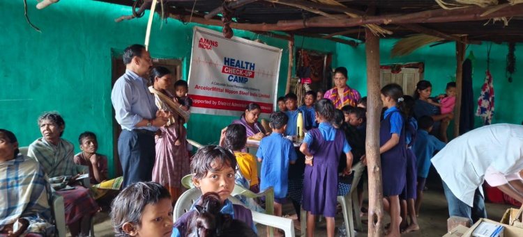 AM/NS इंडिया की सीएसआर पहल : दंतेवाड़ा और मलकानगिरी क्षेत्र के दूरस्थ अंचलों में जनकल्याणकारी कार्यों का बड़ा विस्तार