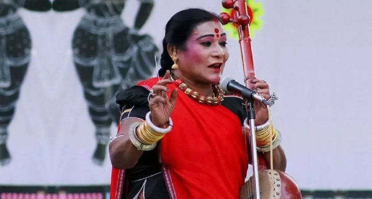 प्रयागराज संगम में पद्मविभूषण तीजन बाई की अस्थियां विसर्जित, आज गनियारी में होगी श्रद्धांजलि सभा