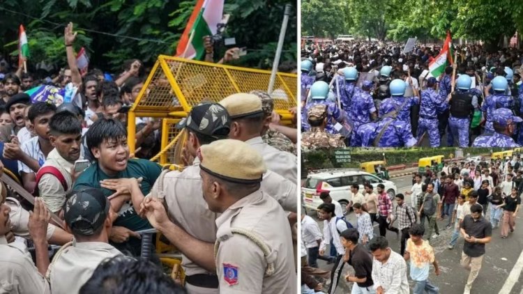 CJP का आंदोलन जारी: जंतर-मंतर पर फिर जुटे प्रदर्शनकारी, अभिजीत दीपके बोले- संसद मार्च रहेगा जारी