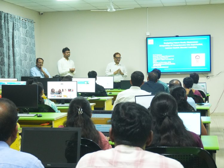 केवीजीयू में फैकल्टी मेंबर्स ने सीखे जनरेटिव एआई और एडवांस टेक्नोलॉजी के गुर