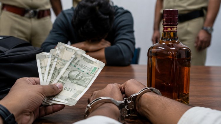 जाली नोट से शराब खरीदने पहुंचा युवक गिरफ्तार: 500 रुपये के नकली नोटों के साथ पुलिस ने दबोचा, गिरोह से कनेक्शन की जांच