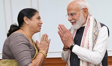 पीएम मोदी से मिलीं सांसद लक्ष्मी वर्मा,बोलीं- राष्ट्र प्रथम का उनका मंत्र जनसेवा की सबसे बड़ी प्रेरणा