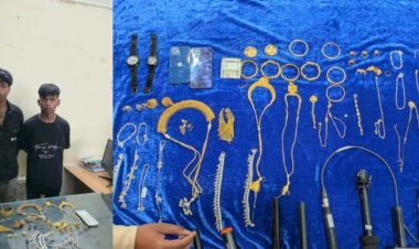 सूने मकान से 60 लाख की चोरी का खुलासा, 48 घंटे में दो आरोपी गिरफ्तार; जेवर और नकदी बरामद