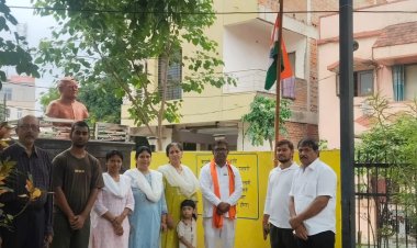 स्वतंत्रता दिवस पर शंकर नगर वार्ड में गूंजा राष्ट्रभक्ति का संदेश