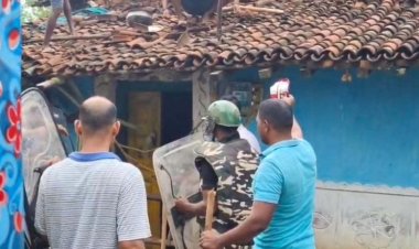 पत्नी के घर छोड़कर जाने से भड़का पति: रंजिश में पड़ोसी की हत्या, पुलिस ने आरोपी को किया गिरफ्तार