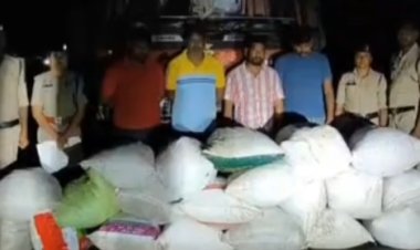 गरियाबंद में 400 किलो गांजा जब्त, 5 आरोपी गिरफ्तार; ओडिशा से महाराष्ट्र जा रही थी खेप