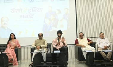 अरुण साव बोले- नशा युवाओं को कमजोर करता है, तिलक वर्मा ने कहा- खेल सिखाता है दबाव झेलना