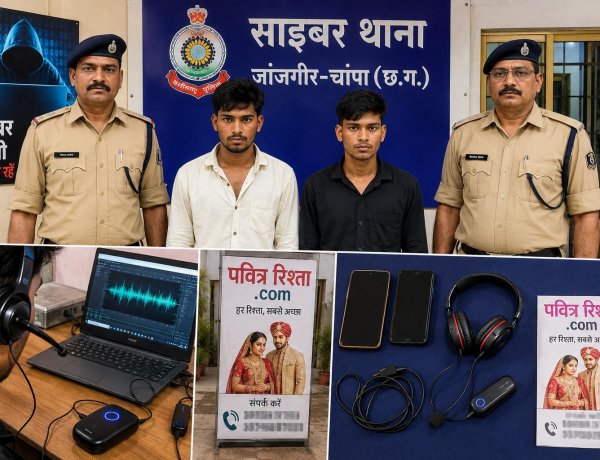 लड़की की आवाज निकालकर शादी का रिश्ता तय कराने का झांसा, दो आरोपी गिरफ्तार