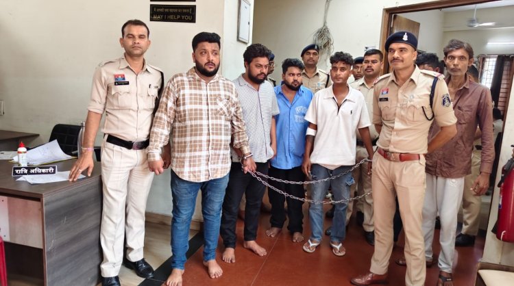 बर्थडे पार्टी के दौरान हंगामा, पुलिस से धक्का-मुक्की करने वाले 7 आरोपी गिरफ्तार