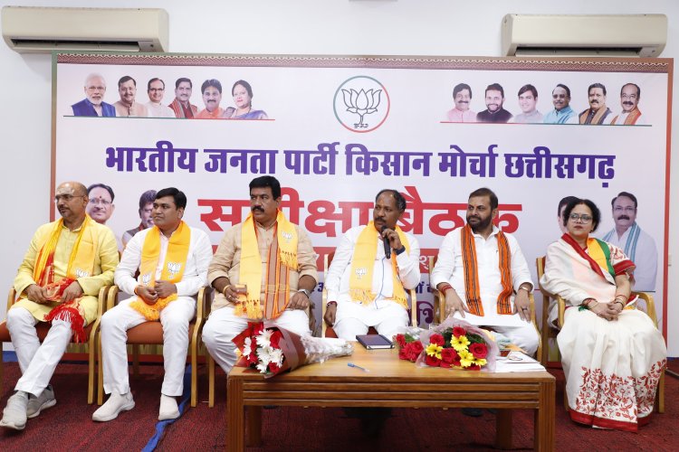 किसान मोर्चा 12 अगस्त को निकालेगा ट्रैक्टर,बैलगाड़ी और गेड़ी तिरंगा यात्रा