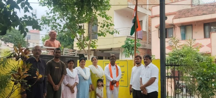 स्वतंत्रता दिवस पर शंकर नगर वार्ड में गूंजा राष्ट्रभक्ति का संदेश