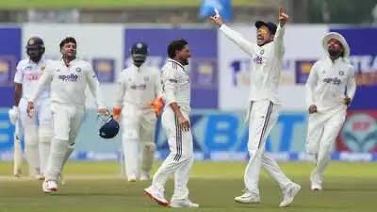 SL vs IND पहला टेस्ट, तीसरा दिन: श्रीलंका की पहली पारी 284 रनों पर सिमटी, भारत के पास 178 रनों की मजबूत बढ़त