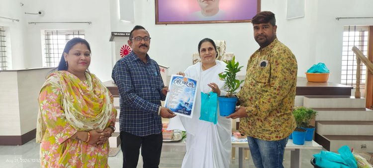 ब्रह्माकुमारीज़ तिल्दा से शुरू हुआ पांच दिवसीय ‘विश्व बंधुत्व रक्तदान महाअभियान