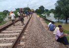 Big Breaking : रायपुर रेल मंडल में भारी जलभराव और ट्रैक धंसने से ट्रेनों के थमे पहिए