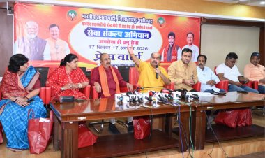 जनता के विश्वास से विकास की नई उड़ान, रायपुर उत्तर में ढाई वर्ष में 438 विकास कार्यों को मिली गति : पुरन्दर मिश्रा