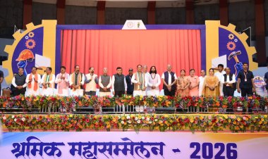 श्रमिकों के परिश्रम से गढ़ रहा विकसित छत्तीसगढ़, सरकार ने दी बड़ी सौगात : पुरन्दर मिश्रा