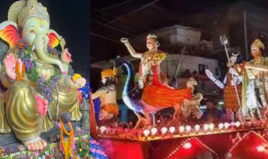 27 की रात निकलेंगी गणेश झांकियां, सडक़ के एक ओर लगेंगे मंच, दूसरी ओर से चलेंगी-झांकियां