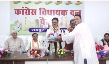 Breaking : SIR के खिलाफ आज प्रदर्शन,कांग्रेस विधायक दल की बैठक में बनी महत्वपूर्ण रणनीति