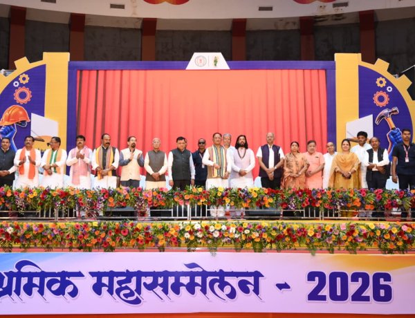 श्रमिकों के परिश्रम से गढ़ रहा विकसित छत्तीसगढ़, सरकार ने दी बड़ी सौगात : पुरन्दर मिश्रा