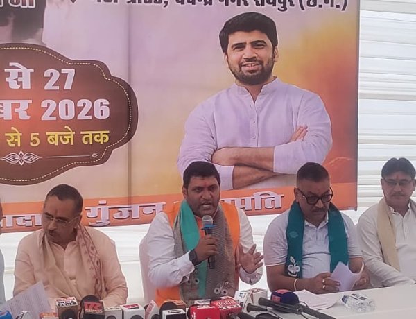 देवेंद्र नगर मंडी ग्राउंड में 21 सितंबर से इन्द्रेश महाराज सुनाएंगे भागवत कथा