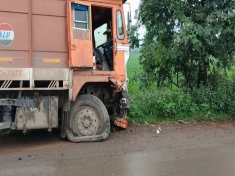 ट्रक-क्रेटा में जबरदस्त भिड़ंत, एक युवक की मौत, तीन घायल