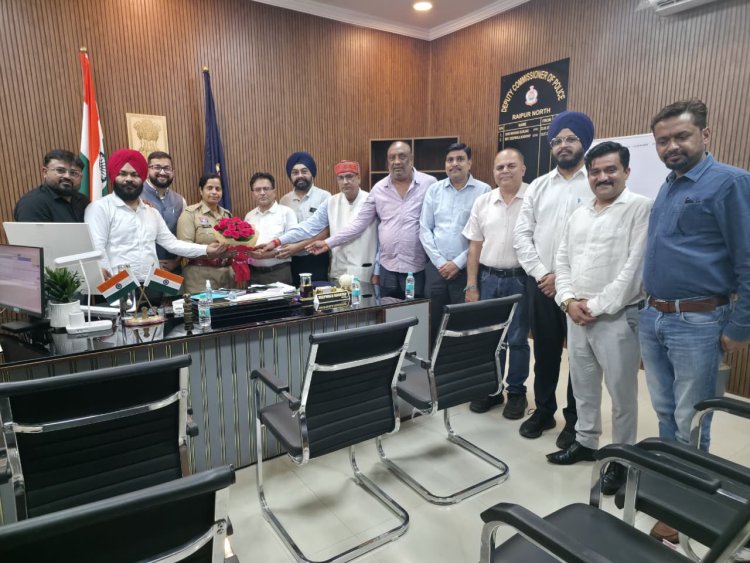 कैट ने पुलिस उपायुक्त (उत्तर क्षेत्र) दीपमाला कश्यप (C.P.S.) से की सौजन्य भेंट