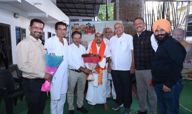 टीम कैट ने विधायक पुरंदर मिश्रा से मुलाकात कर दी जन्मदिवस की हार्दिक बधाई एवं शुभकामनाएं