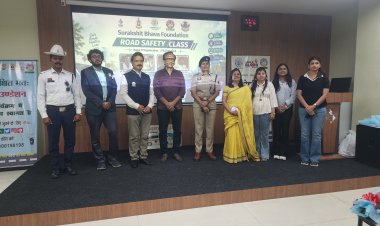 ITSA अस्पताल में 150 से ज्यादा लोगों को यातायात नियमों की जानकारी,एसीपी सीमा अहिरवार ने किया जागरूक