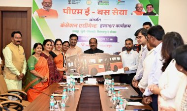 उप मुख्यमंत्री अरुण साव की मौजूदगी में हुआ कंसेशन एग्रीमेंट, हरित शहर और पर्यावरण अनुकूल परिवहन को मिलेगा बढ़ावा