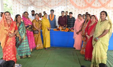 गांव-गांव जनचौपाल, जन-जन का विश्वास; विकास और सुशासन को लेकर मैदान में उतरे नवीन अग्रवाल