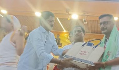 रायपुर के पं. नितिन जैन को राष्ट्रीय मंच पर मिली ‘प्रतिष्ठा प्रशिक्षु’ की उपाधि