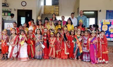 एबीसी स्कूल में हर्षोल्लास के साथ मनाया गया दशहरा उत्सव
