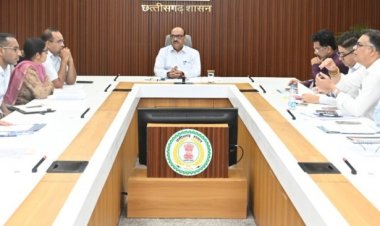 मुख्य सचिवों के राष्ट्रीय सम्मेलन की तैयारियों को लेकर छत्तीसगढ़ में उच्च स्तरीय बैठक संपन्न