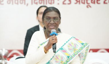 आदिवासी समाज की परंपरागत व्यवस्था सामाजिक एकता, न्याय और सुशासन का उत्कृष्ट उदाहरण : राष्ट्रपति द्रौपदी मुर्मु