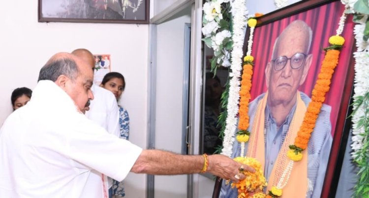 स्व. चिंताराम साहू की प्रथम पुण्यतिथि पर विधायक पुरन्दर मिश्रा ने दी श्रद्धांजलि