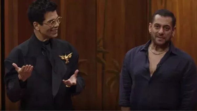 'कॉफ़ी विद करण' के नए सीजन में भाईजान की धमाकेदार एंट्री: सलमान खान के बेबाक अंदाज और हास्य ने बटोरी सुर्खियां