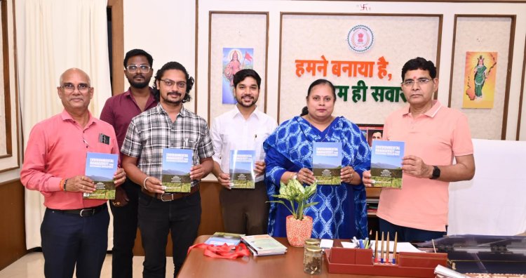 शोधग्रंथ पर्यावरण संरक्षण और अकादमिक उत्कृष्टता का उत्कृष्ट संगम : मंत्री टंकराम वर्मा