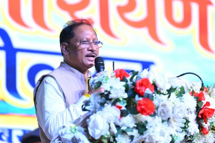 मुख्यमंत्री विष्णु देव साय ने किया तीन दिवसीय शिवरीनारायण महोत्सव का शुभारंभ