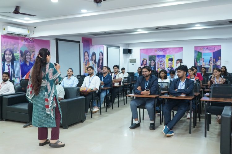 कलिंगा विश्वविद्यालय में तंबाकू मुक्त युवा अभियान 4.0, छात्रों ने नुक्कड़ नाटक से किया जागरूक